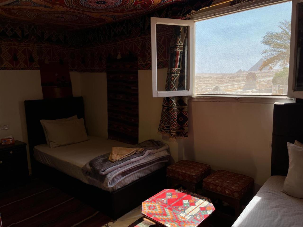 Kemet Pyramids Room View Kairo Exterior foto